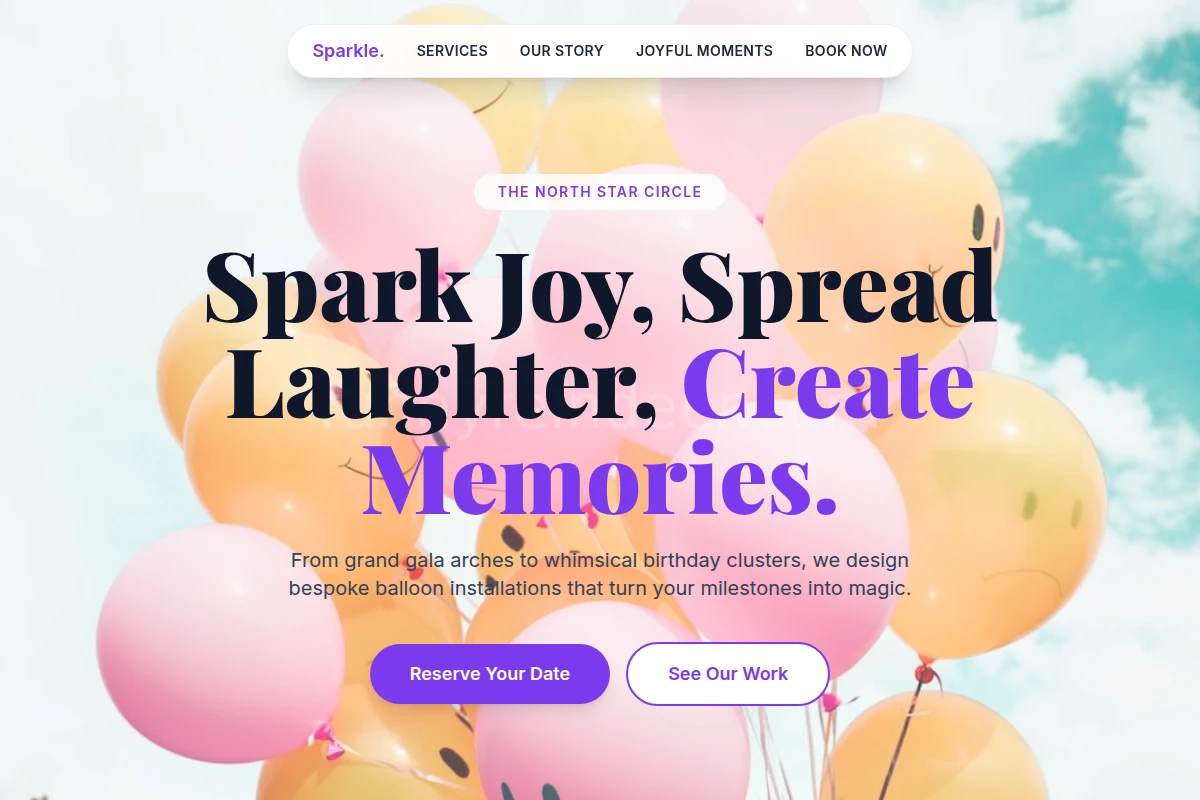 Sparkle Balloons