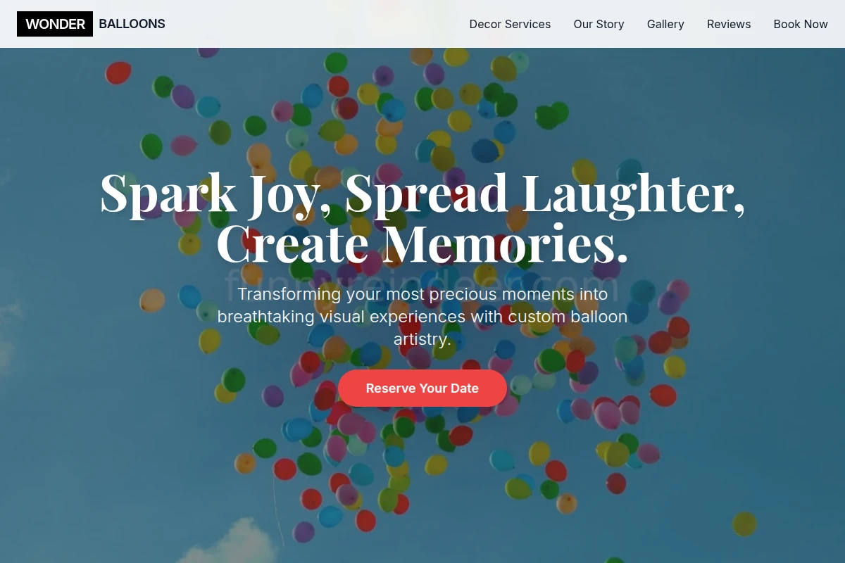 Wonder Balloons