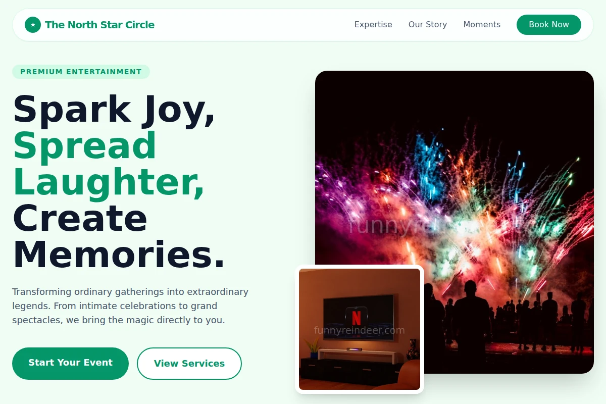 Premium Balloons Business Website Design