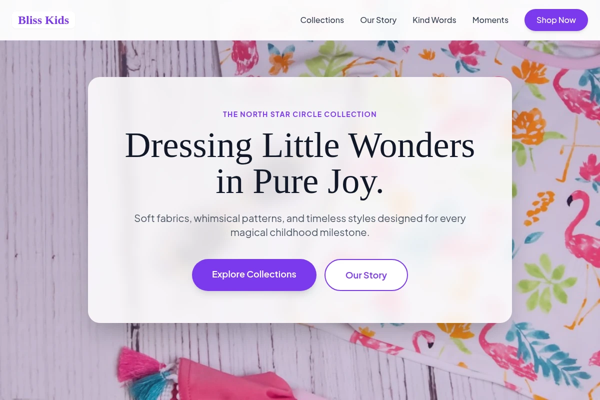 Bliss Kids Clothes