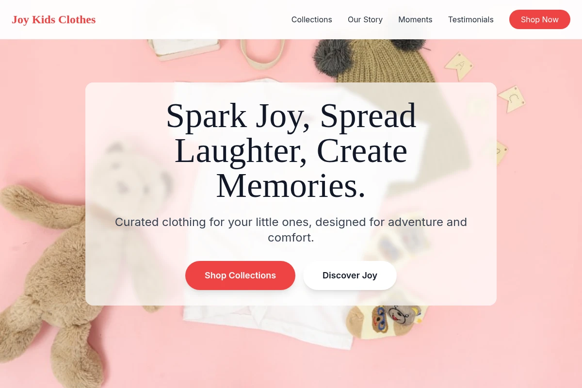Joy Kids Clothes