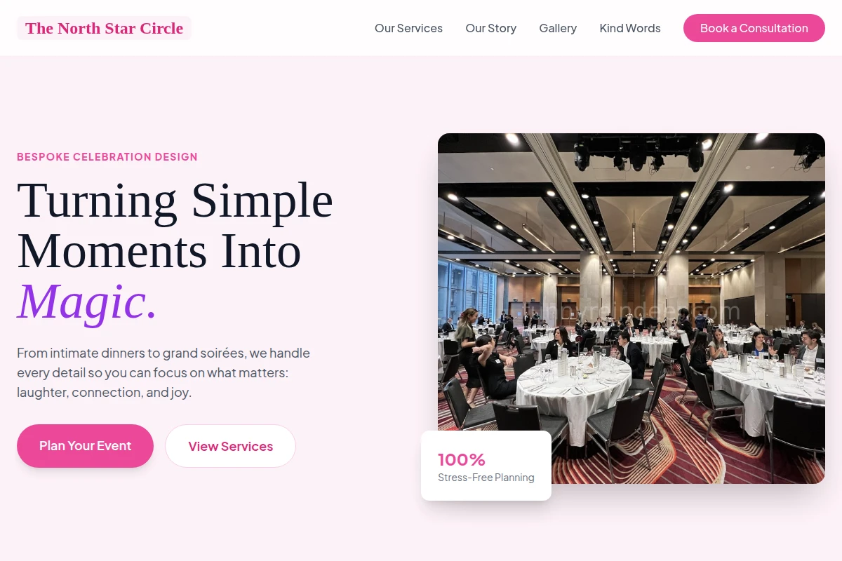 Cozy Party Planner